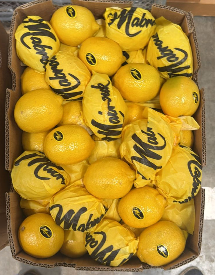 Lemon yellow Egypt 14kg ليمون اصفر مصري