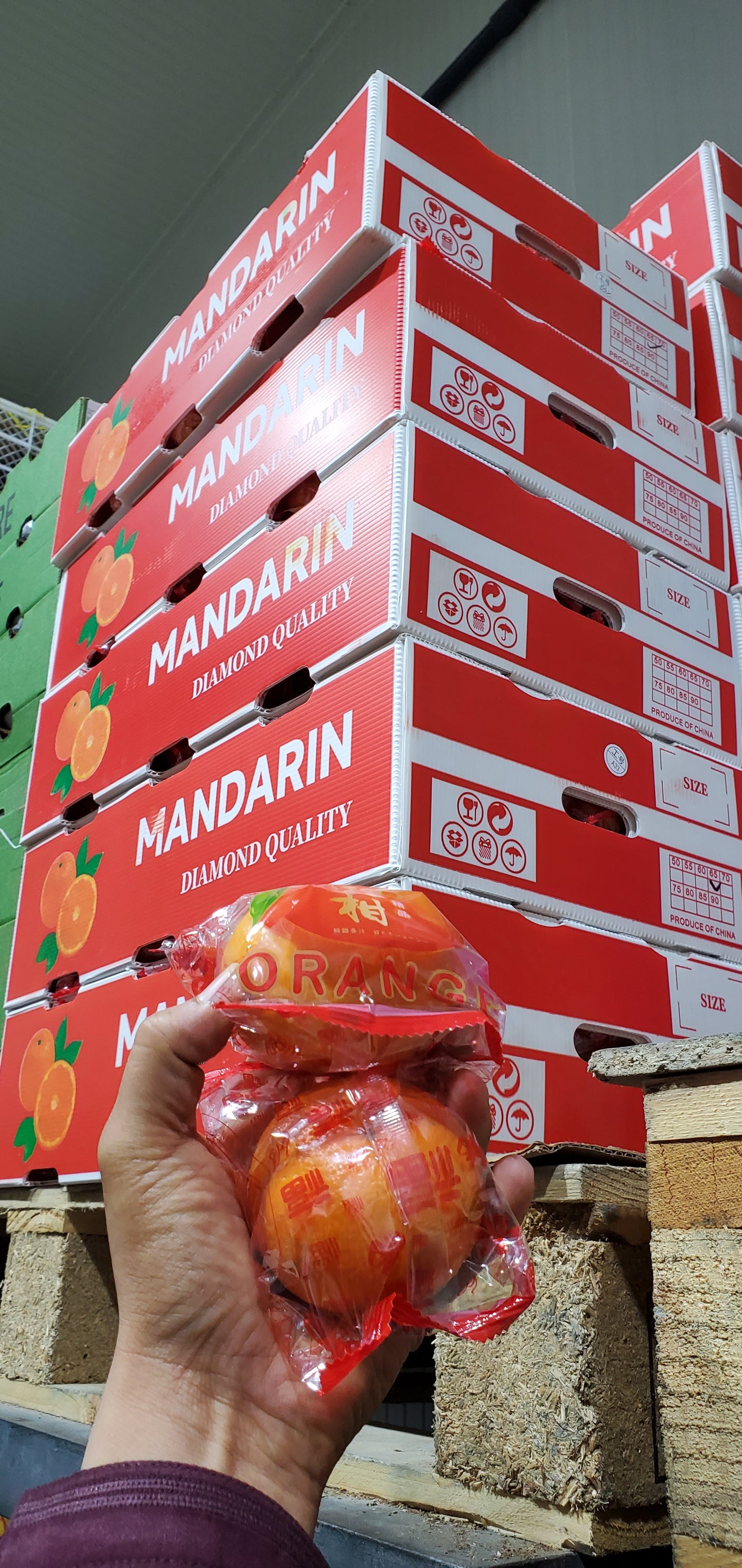 Mandarin (China)/ pct 9kg كرتون سنترة الصين (باكيت)