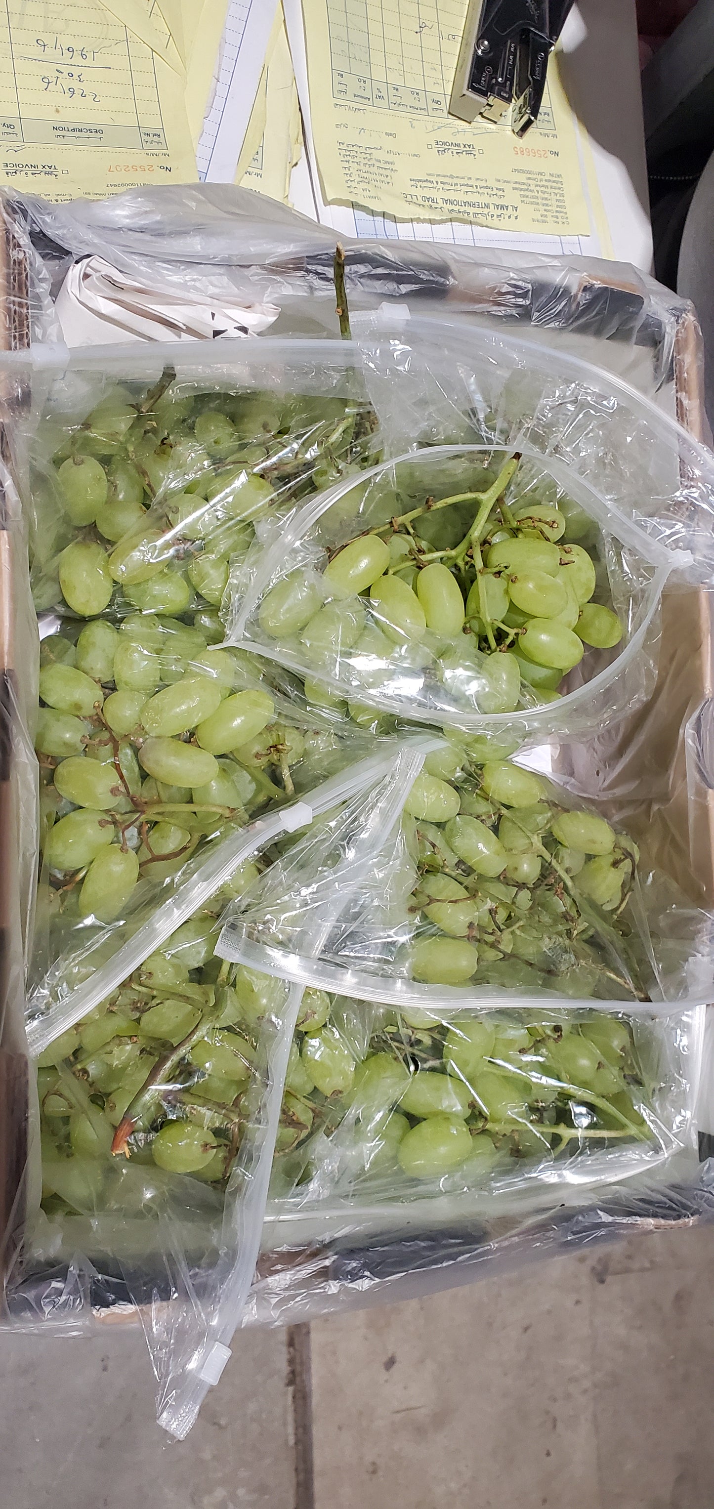 Grapes Green S/Africa 4.5kg عنب اخضر افريقي