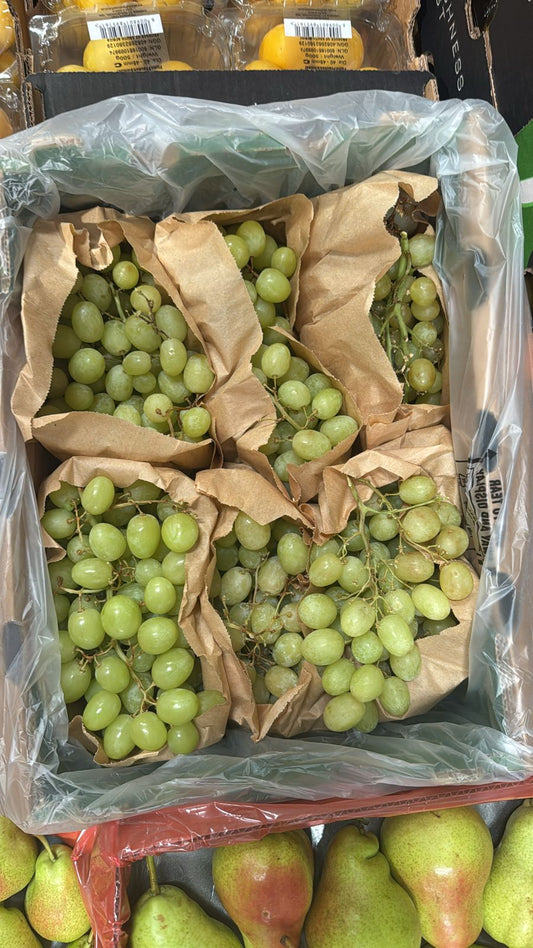 Grapes Green S/Africa 4.5kg عنب اخضر افريقي