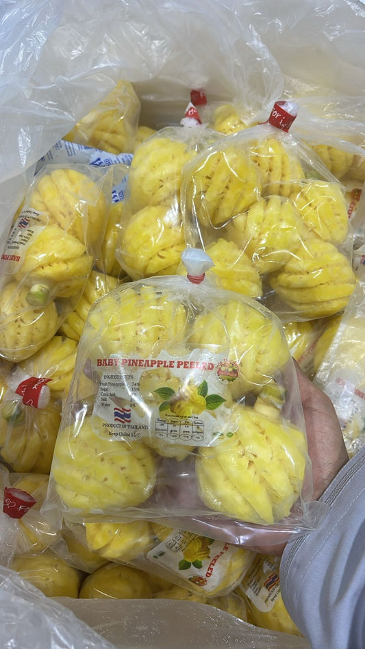 Pineapple Peeled/ Thailand اناناس مقشر تايلاندي