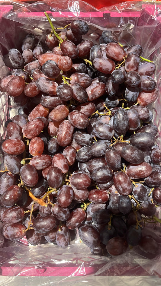 Grapes Red small 1.5-2kg عنب احمر صغير