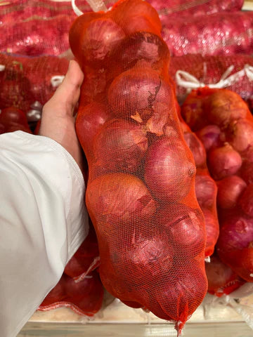 Onion bag 3kg بصل جونيه