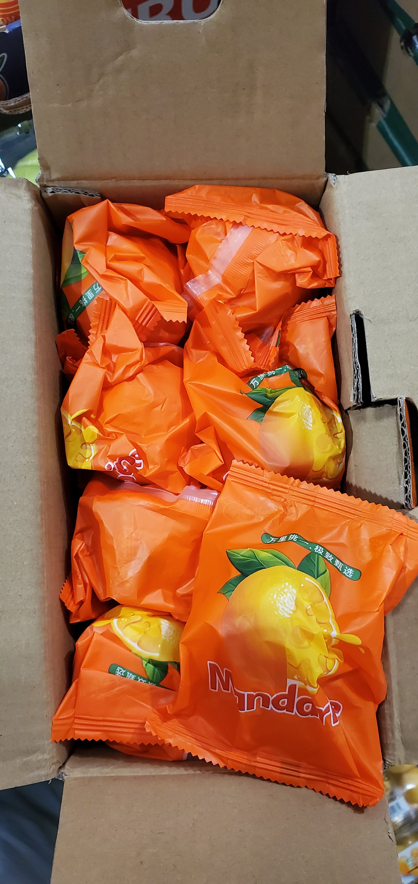 Mandarin (China)/pct  كرتوت سنترة صيني (باكيت)