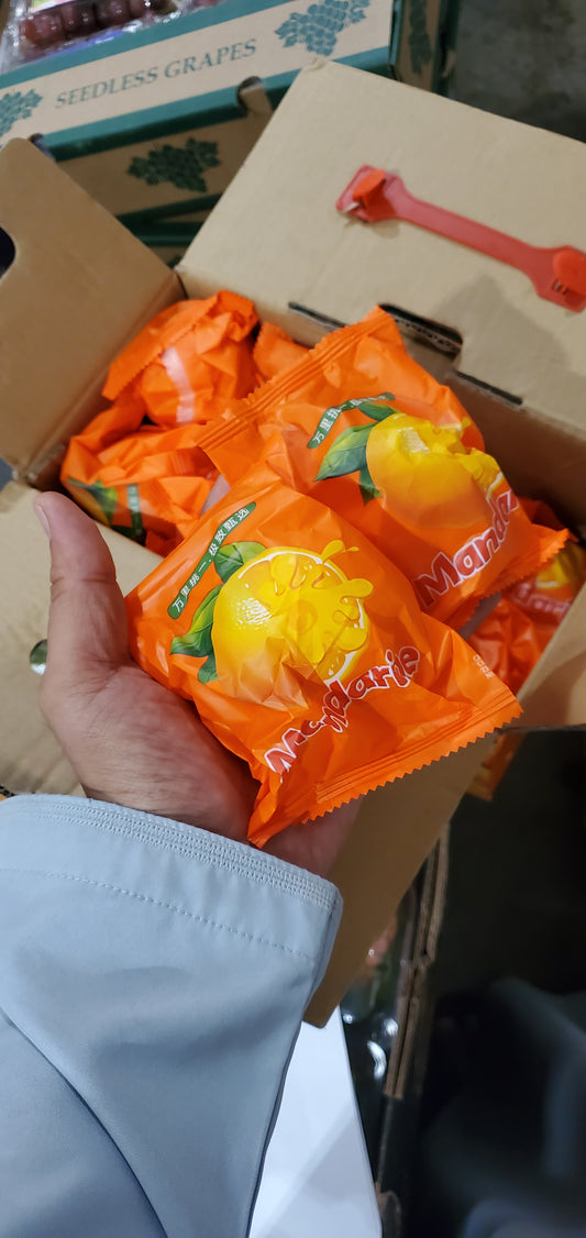 Mandarin (China)/pct  كرتوت سنترة صيني (باكيت)