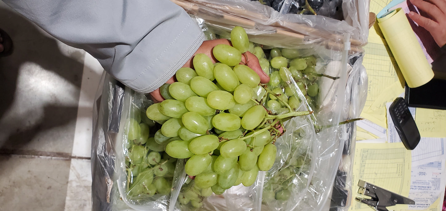 Grapes Green S/Africa 4.5kg عنب اخضر افريقي