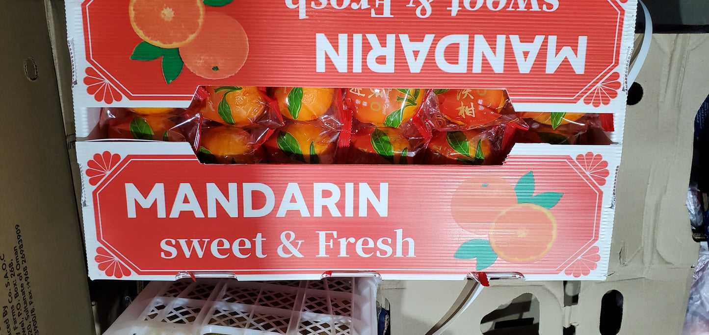 Mandarin (China)/ pct 9kg كرتون سنترة الصين (باكيت)
