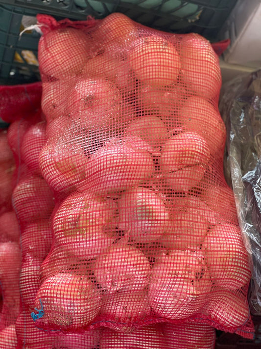 Onion White/bag 5kg بصل ابيض جونيه